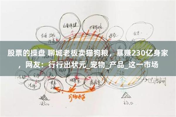 股票的操盘 聊城老板卖猫狗粮，暴赚230亿身家，网友：行行出状元_宠物_产品_这一市场