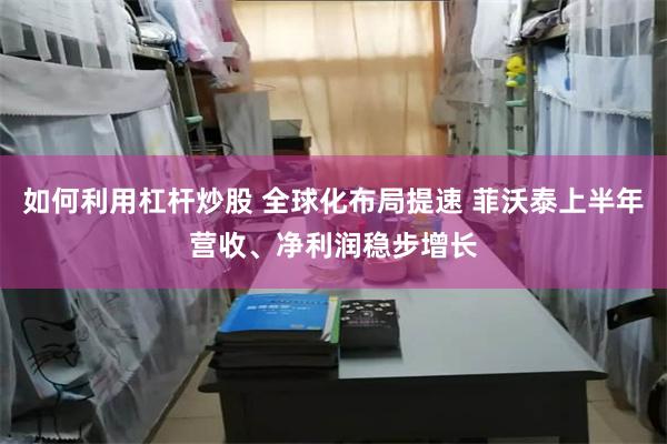 如何利用杠杆炒股 全球化布局提速 菲沃泰上半年营收、净利润稳步增长